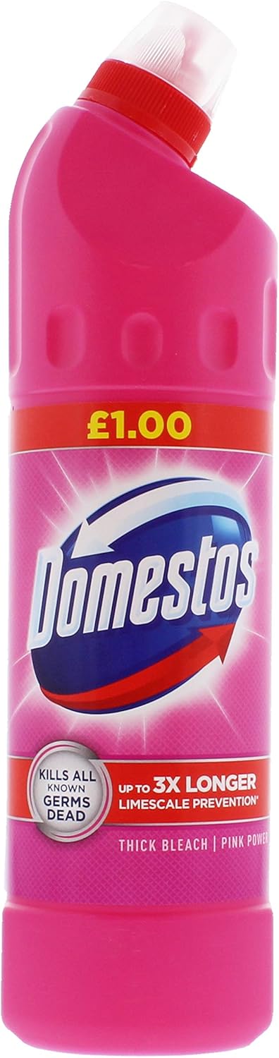 Domestos Bleach Pink Power, 9 x 865 , 7785 g