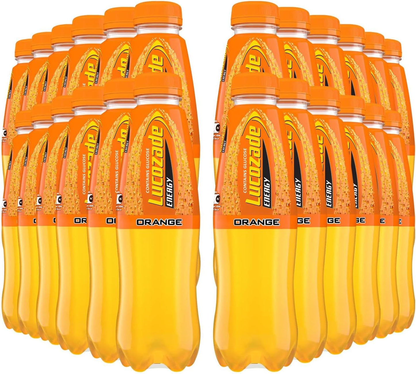 (24 Pack) Lucozade Energy Orange - 380ml