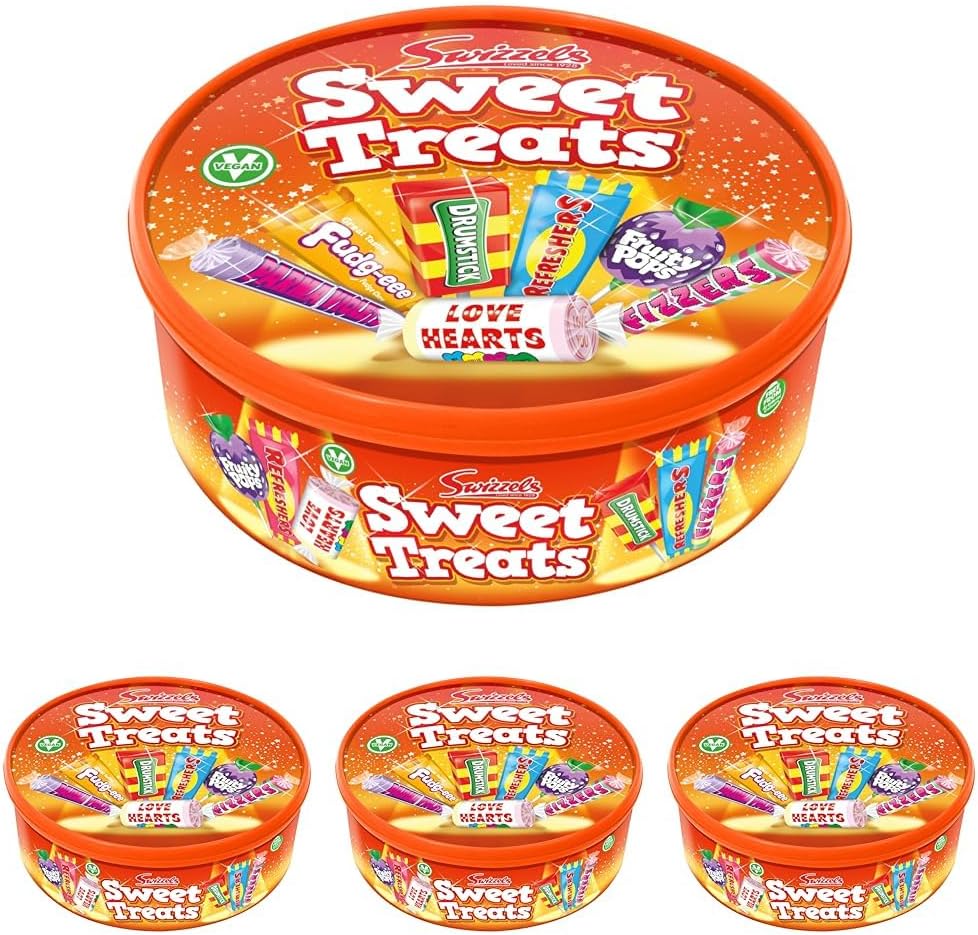 Swizzels Sweet Treats Tub 600g, White