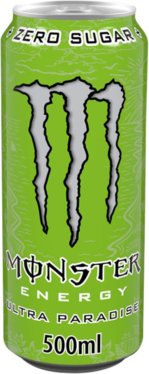 Monster Energy Ultra Rosá sugar-free energy drink, 473 ml (pack of 24).