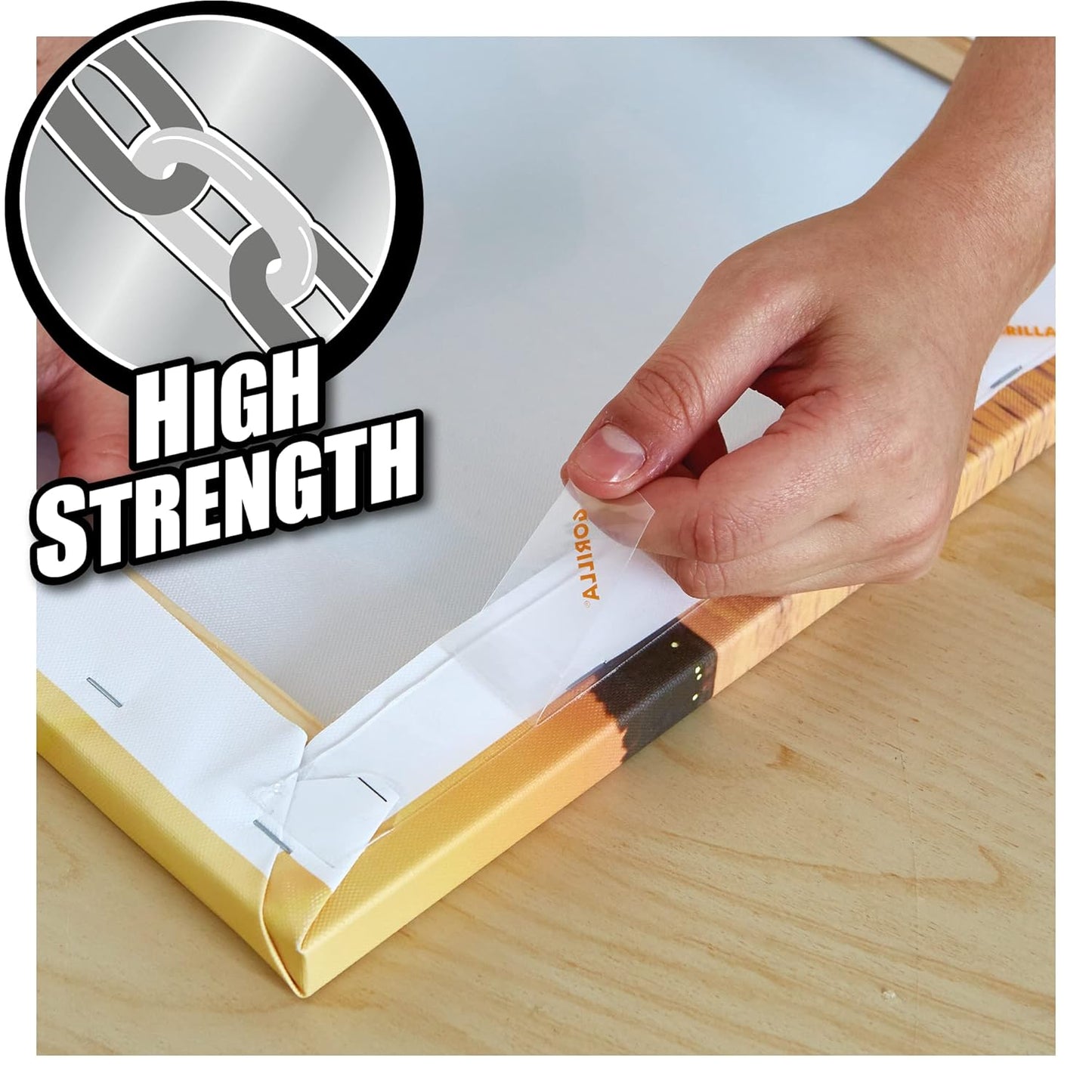 Gorilla Heavy Duty Mounting Tape Black 1.5m