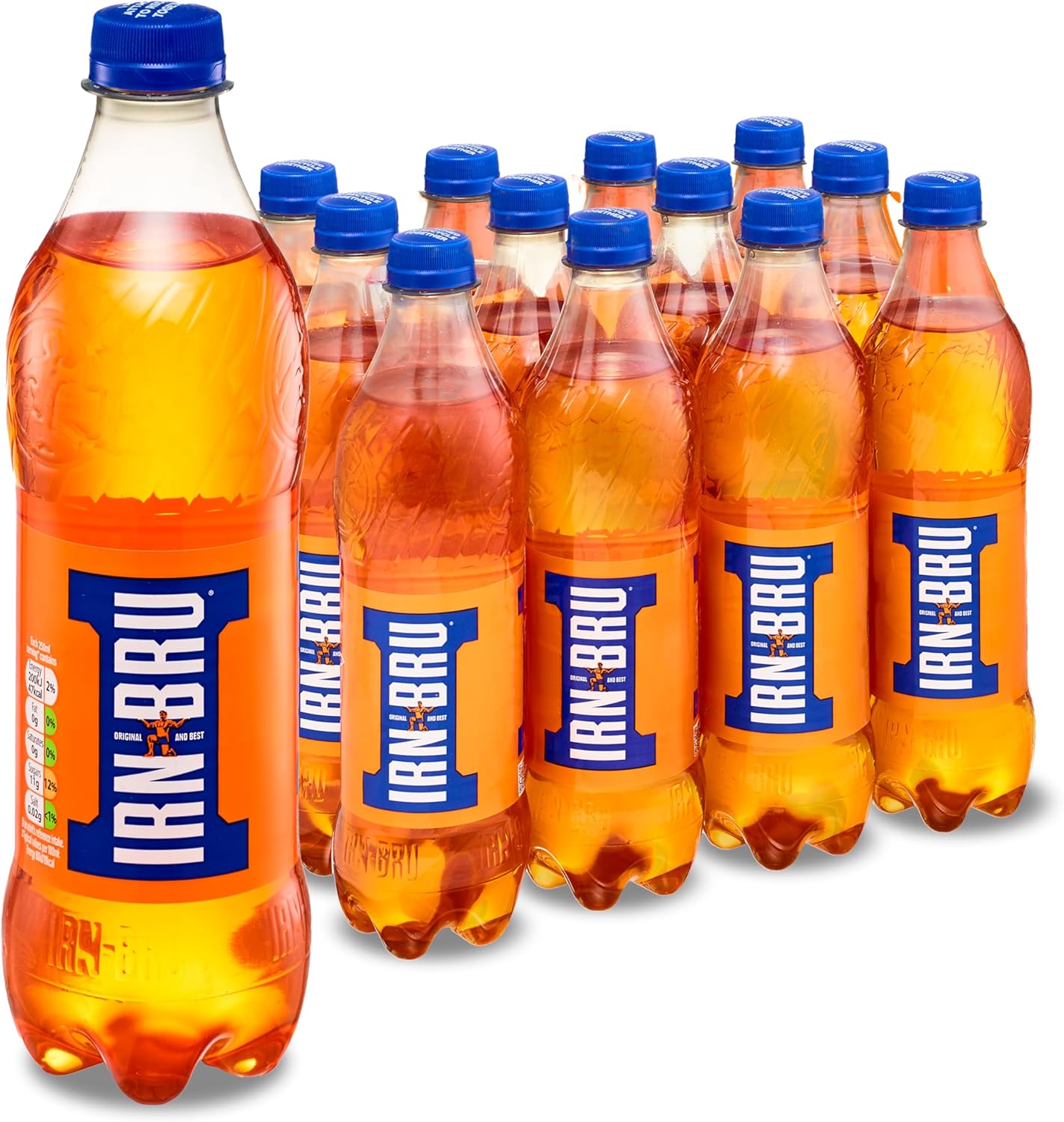 IRN-BRU 1901, 24 Pack A Very Special Vintage Recipe, No Caffeine, Full Sugar, Taste The First Ever IRN-BRU Recipe - 24 x 330ml Cans