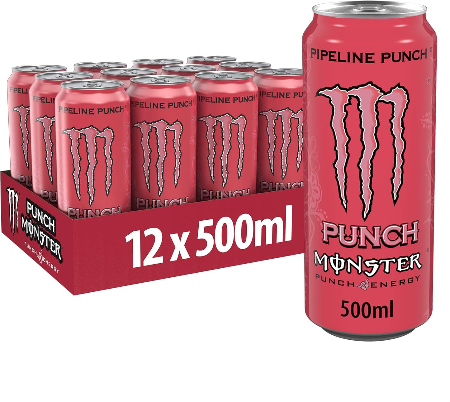 Monster Pipeline Punch Cans, 12 x 500 ml