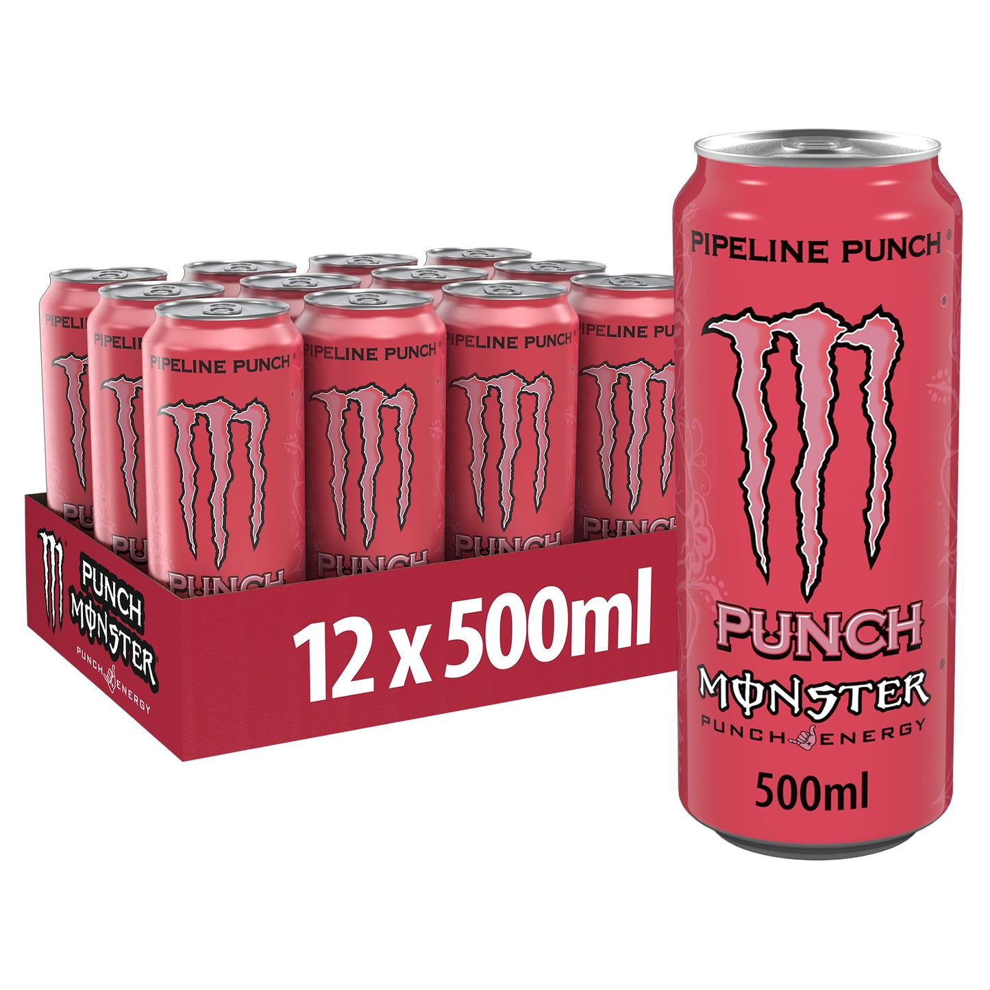 Monster Pipeline Punch Cans, 12 x 500 ml
