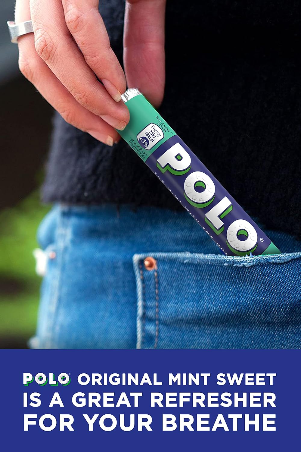 Polo Spearmint Mints Tubes, 32 x 34 g