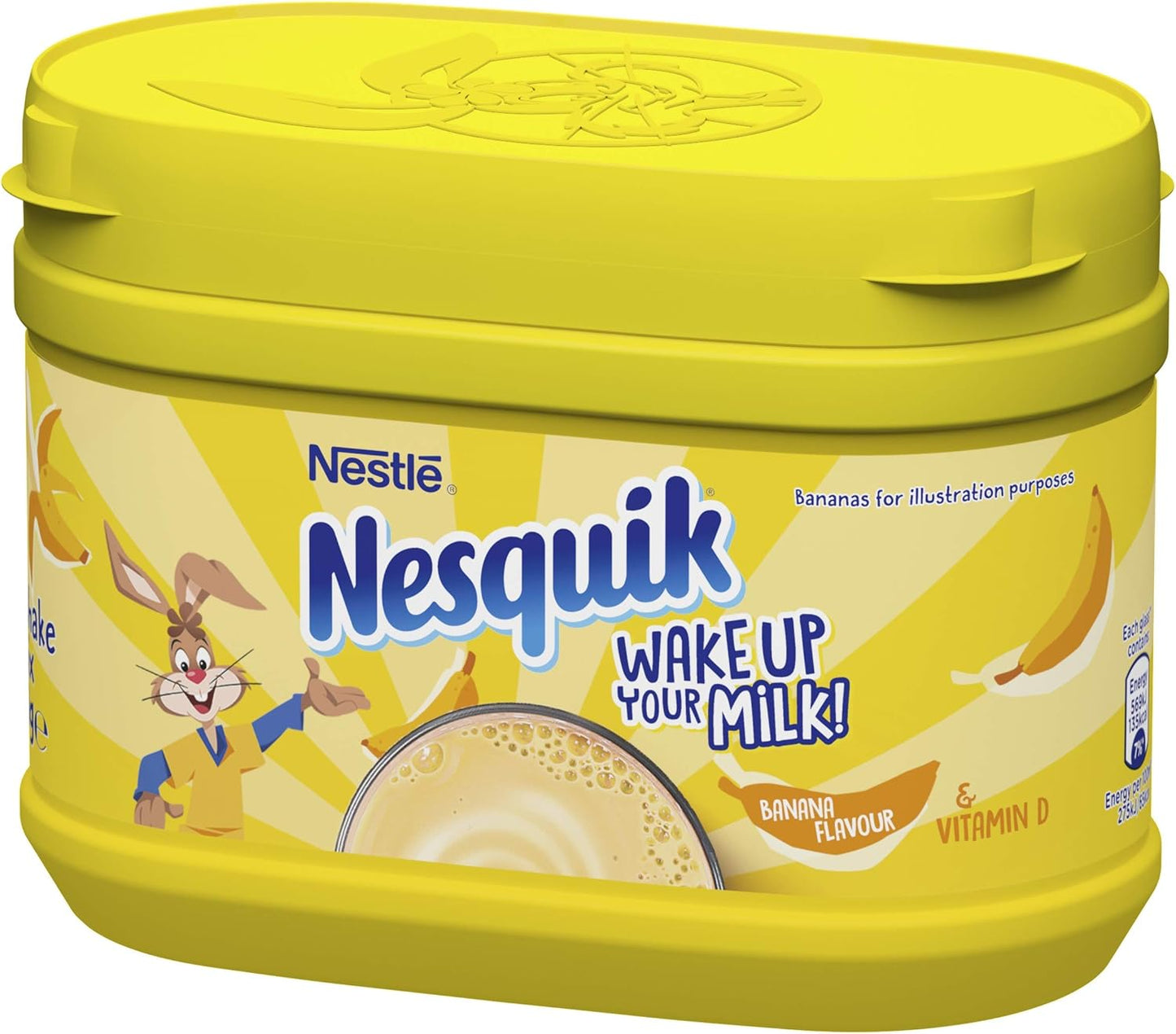 Nesquik Banana Flavour Milkshake Powder 300 g (Pack of 5)