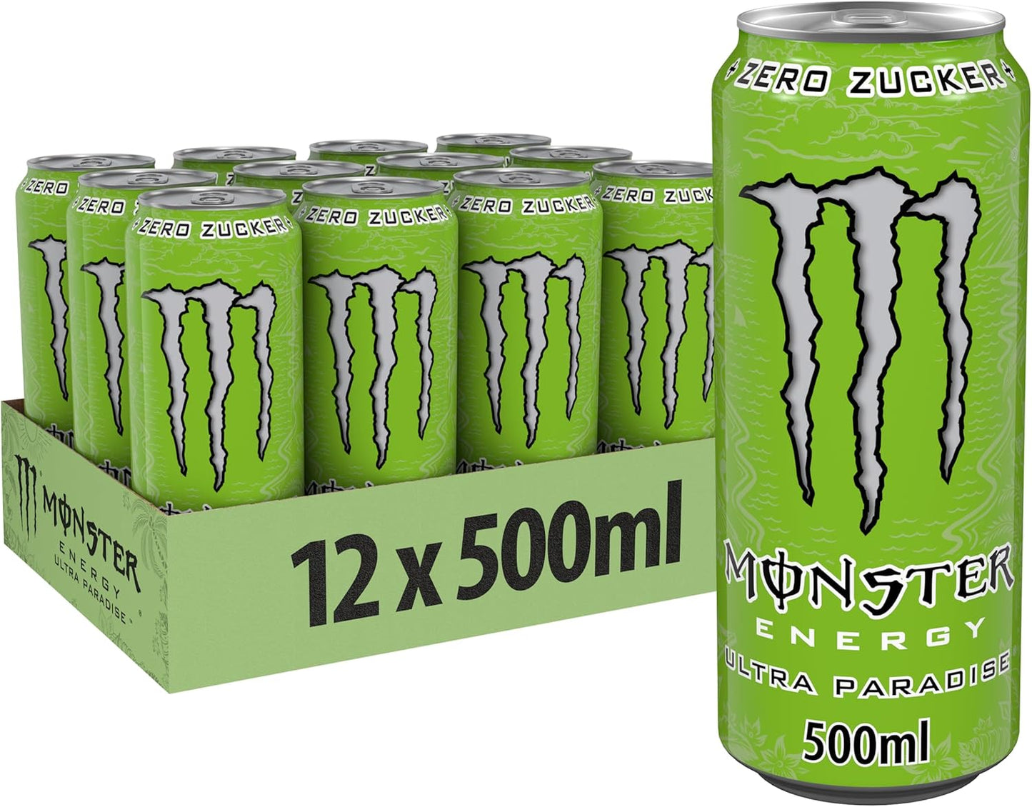 Monster Energy Ultra Rosá sugar-free energy drink, 473 ml (pack of 24).