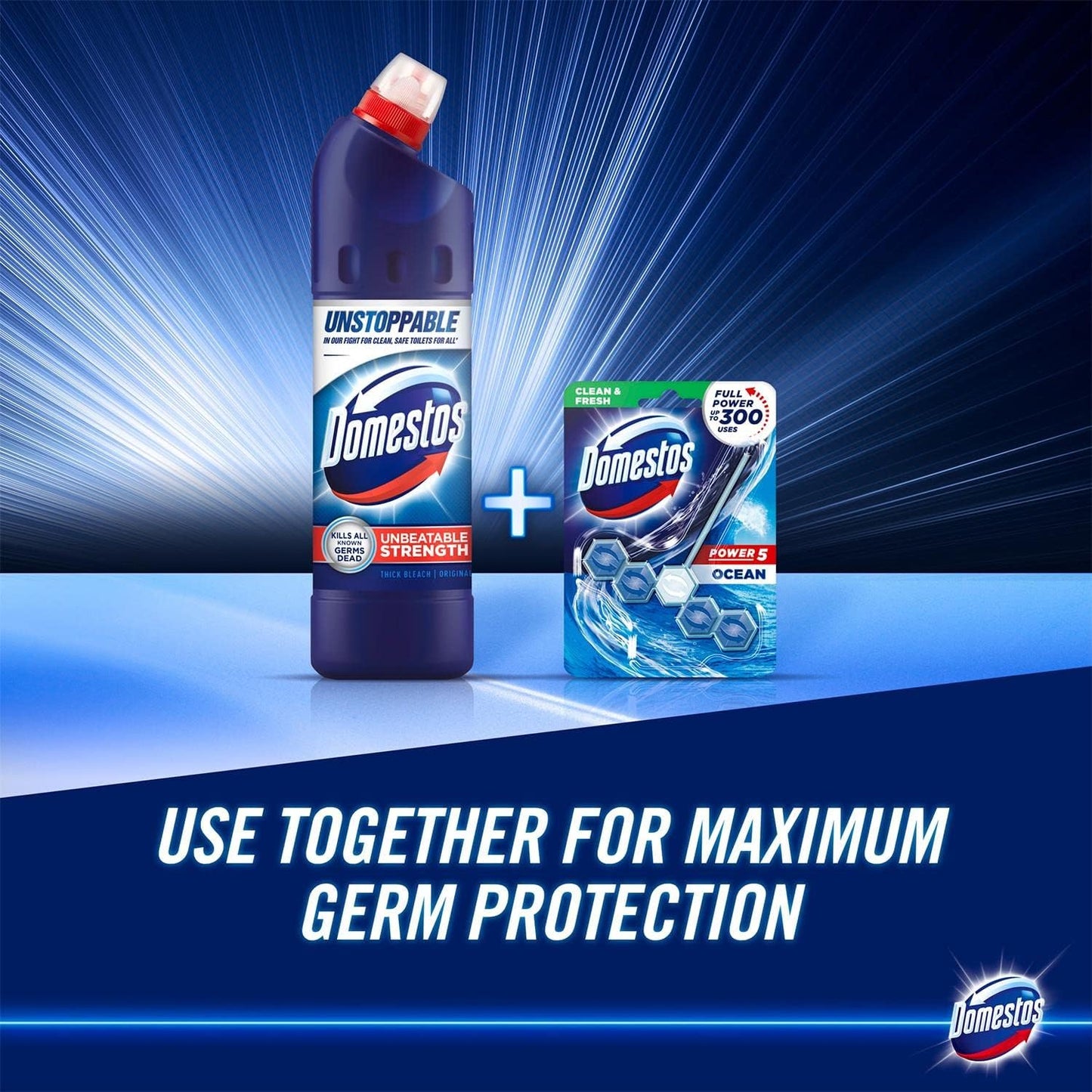 Domestos Regular Blue 9/750ml