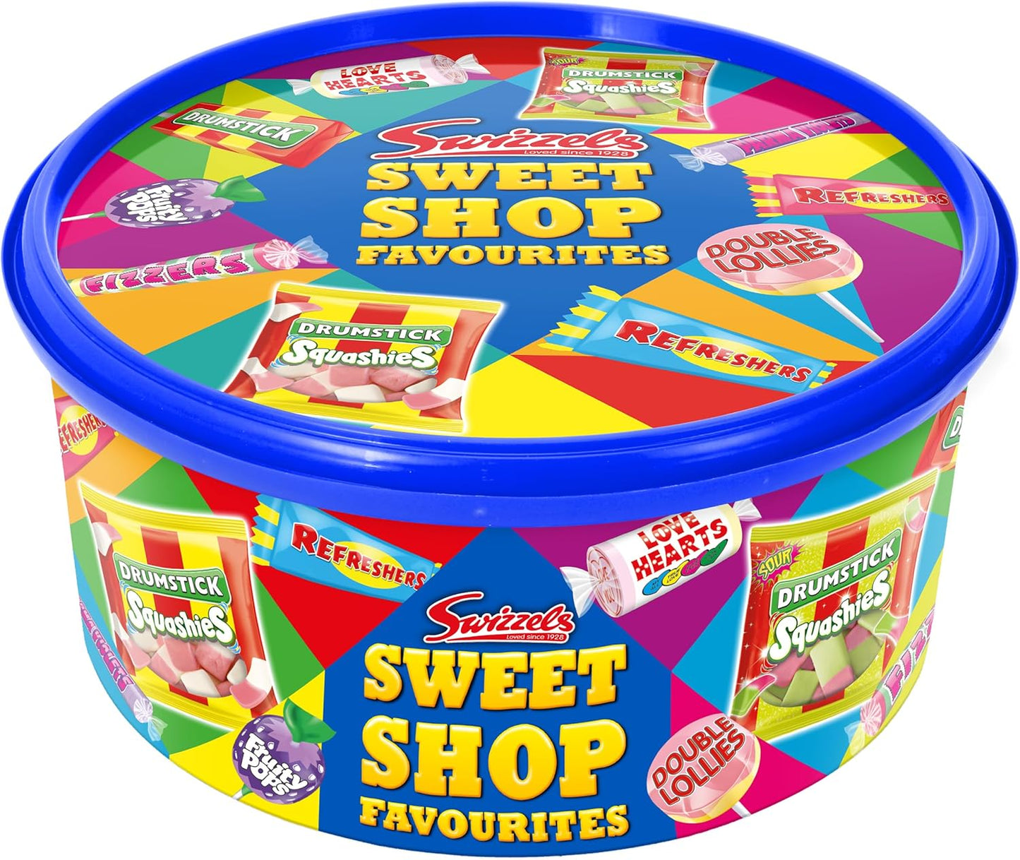 Swizzels Sweet Shop Favourites Tub 650g, White