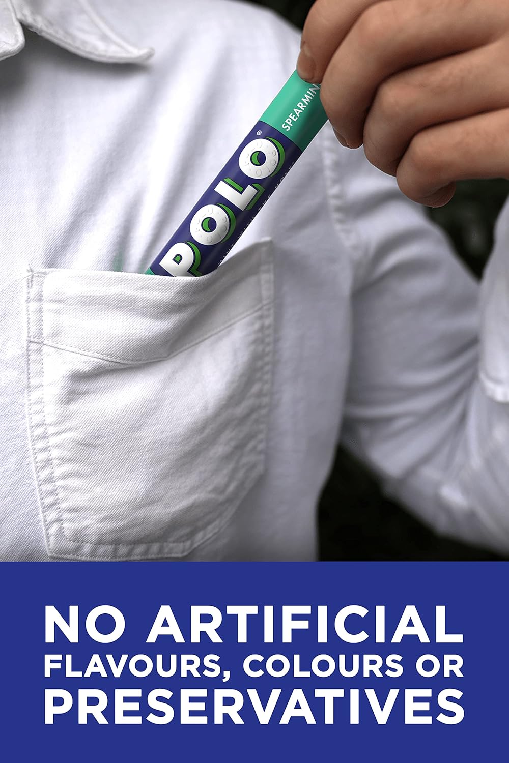 Polo Spearmint Mints Tubes, 32 x 34 g