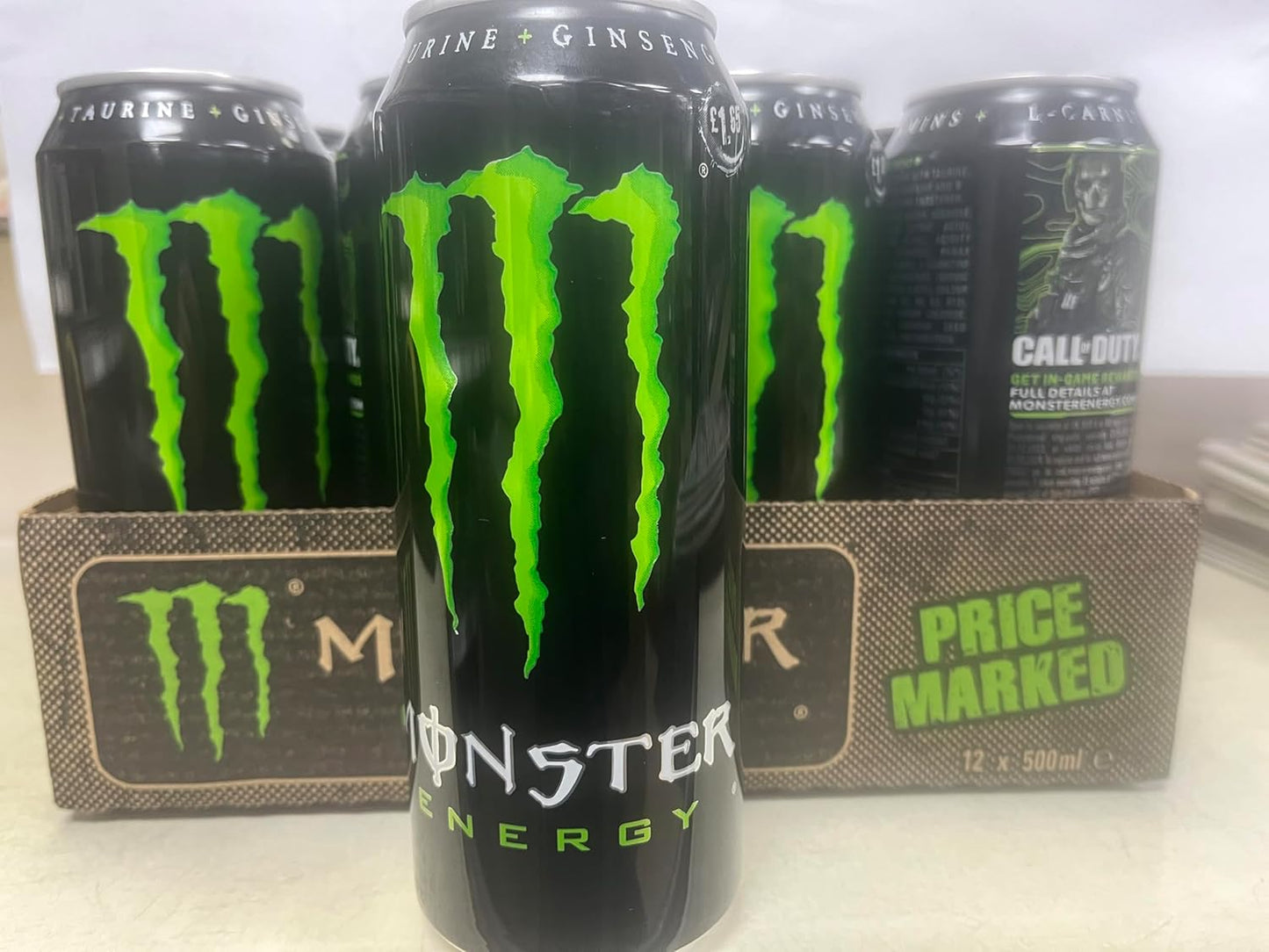 monster energy 12 x 500ml