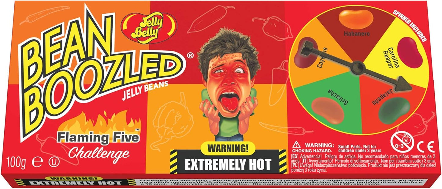 Jelly Belly Jelly Beans, Bean Boozled 6th Edition, Spinner Set - 100g