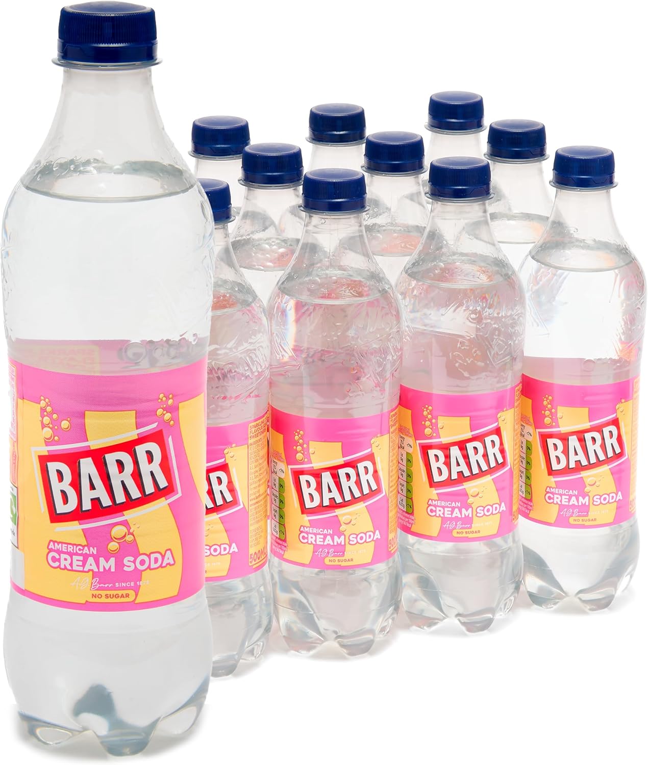 BARR Tizer 24 Pack Citrus Flavoured Fizzy Drink "Fizzingly Fun" - 24 x 330ml Cans