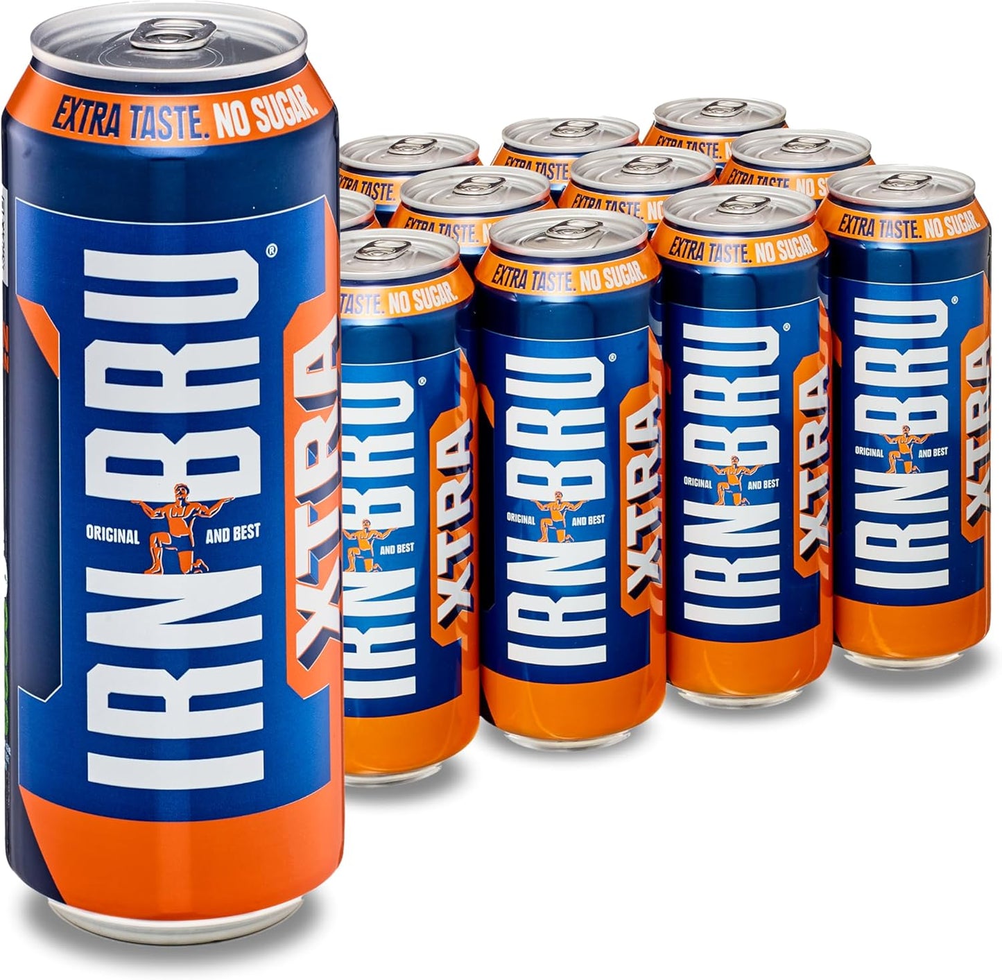 IRN-BRU 1901, 24 Pack A Very Special Vintage Recipe, No Caffeine, Full Sugar, Taste The First Ever IRN-BRU Recipe - 24 x 330ml Cans