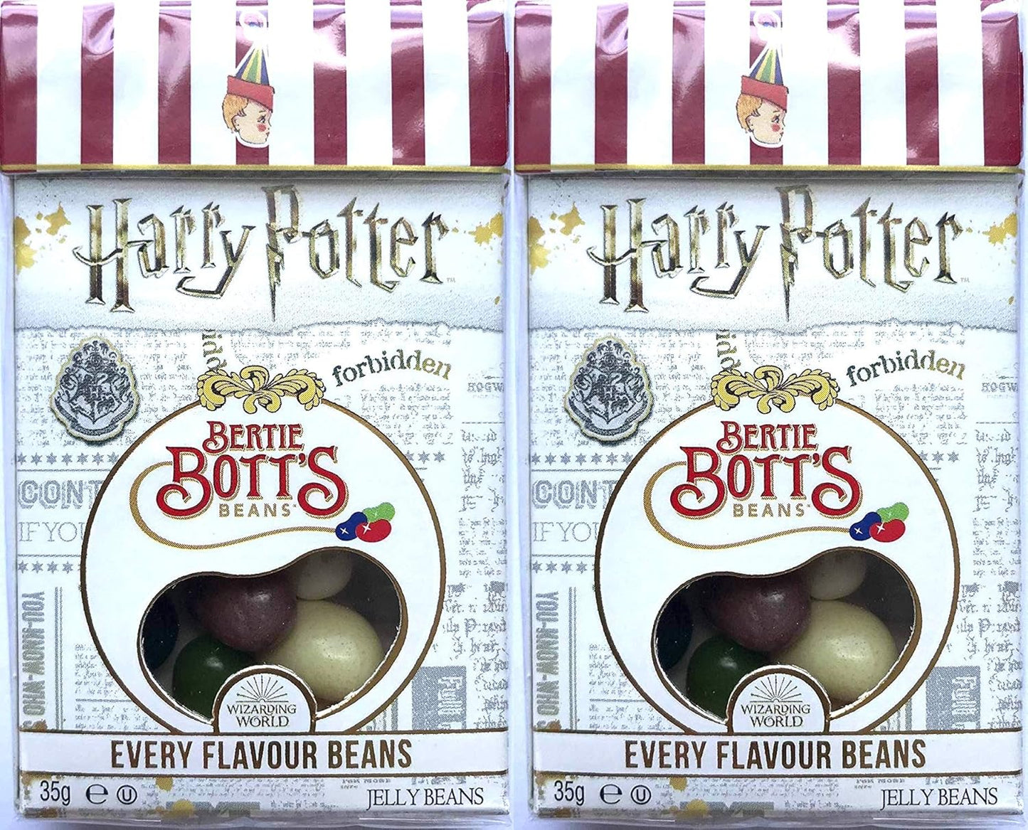 Jelly Belly Jelly Beans, Bean Boozled 6th Edition, Spinner Set - 100g