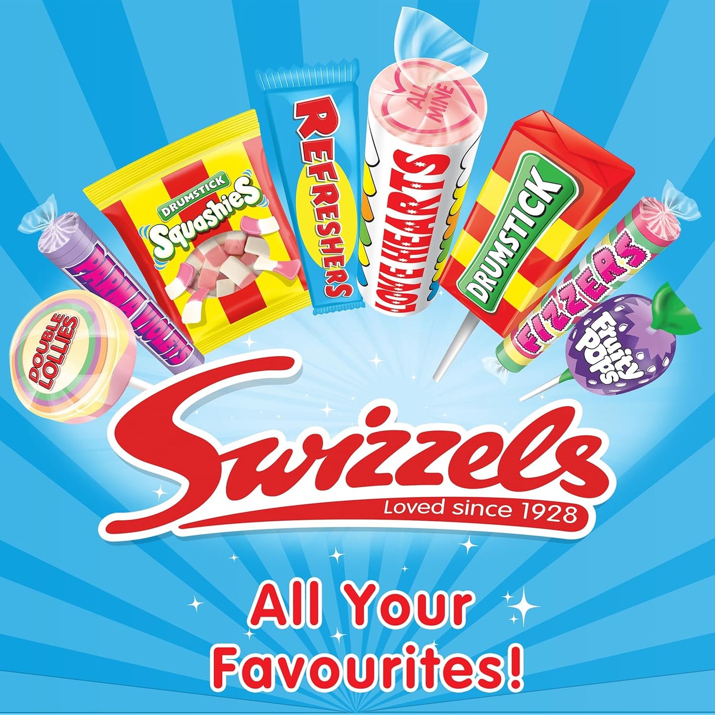 Swizzels Sweet Treats Tub 600g, White