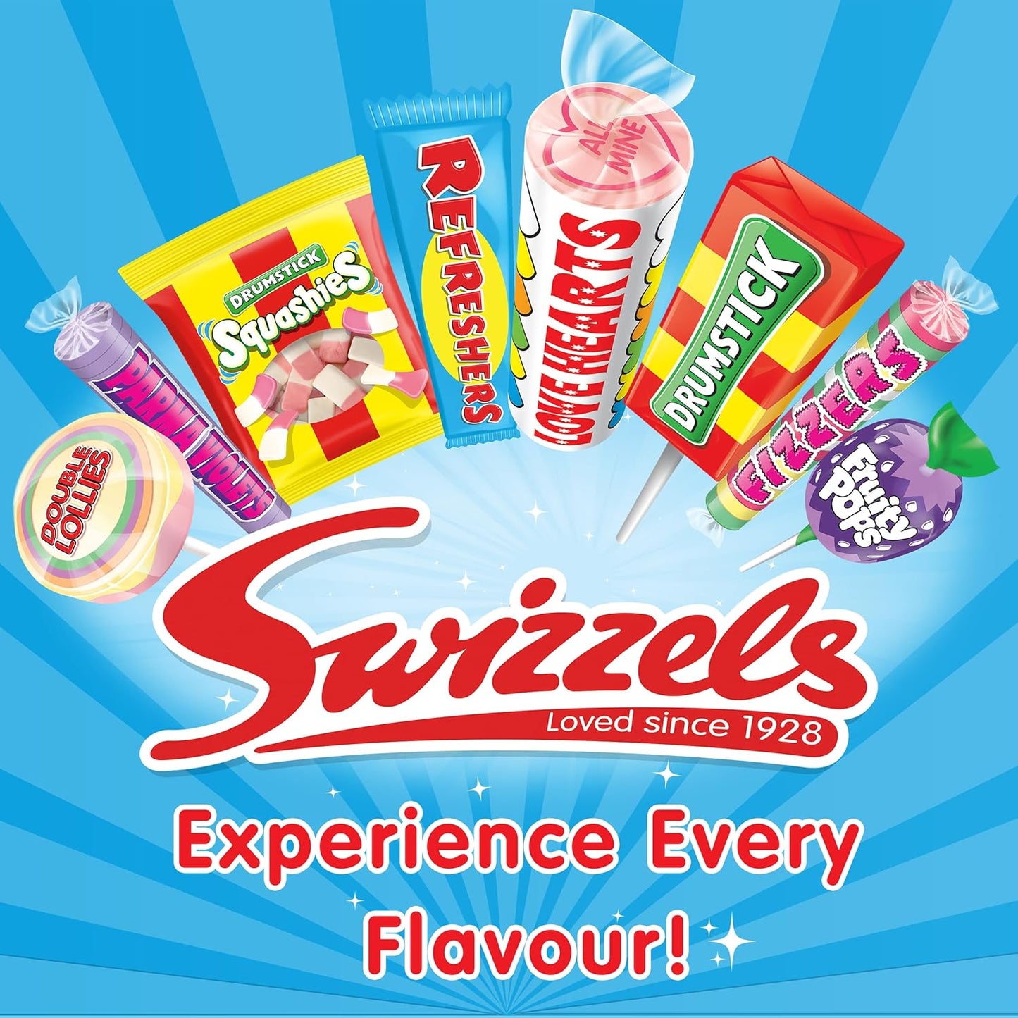 Swizzels Party Mix Tub 785g Retro Sweets in Bulk Vegan Friendly Family Favourite Sweets Ideal for Parties Birthdays Halloween Christmas large