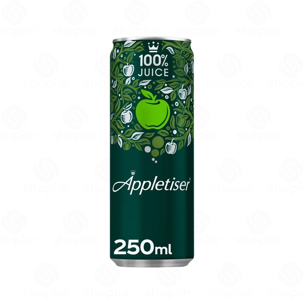 Appletiser Sparkling Apple Juice – Pure Carbonated Vegan Drink Cans, No Added Sugar