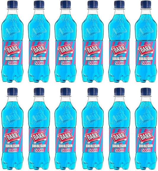 Barr & IRN-BRU & BOTTLES - No Sugar Fizzy Drink Soft Drink Cans – Variety Flavours