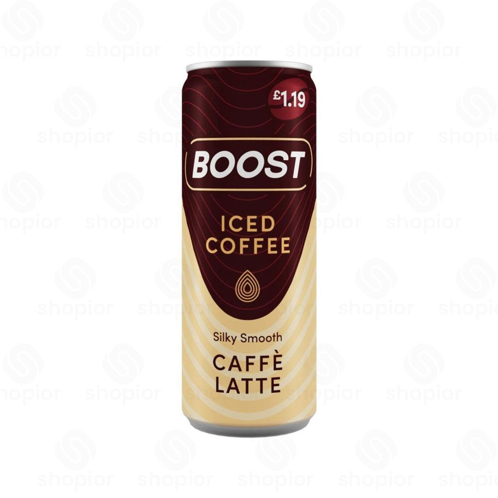 Boost Iced Coffee Ready to Drink | Caffe Latte, Caramel, Mocha & Double Espresso