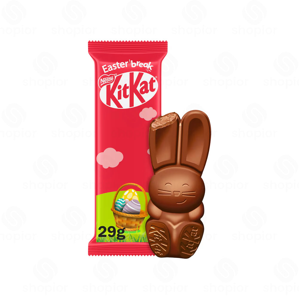 KitKat Bunny Figure & Maltesers Wafer Bunny Bar | Milk Chocolate Snack Variety, Easter Gift Pack