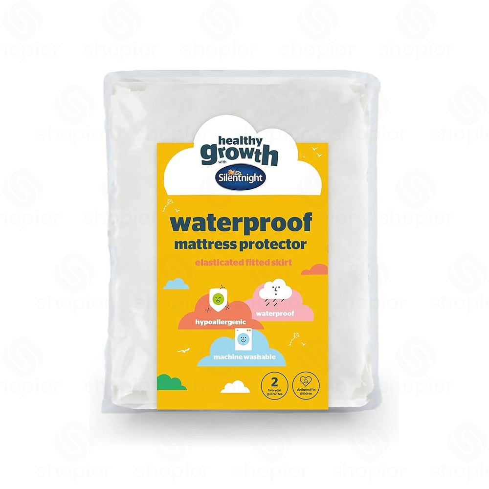 Silentnight Waterproof Mattress Protector Hypoallergenic Fitted Mattress Cover
