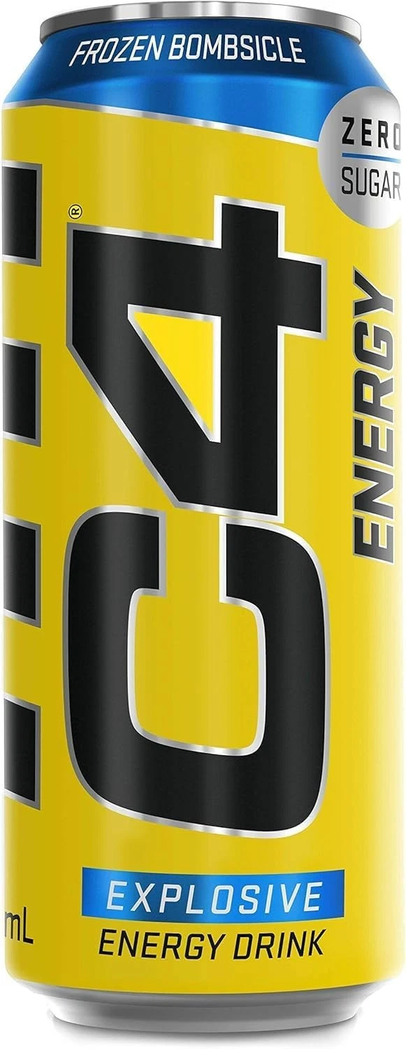 C4 Performance Energy Drink 500ml – Sugar Free Energy Boost with 160mg Caffeine, 1050mg Taurine & 250mg Betaine | Explosive Energy, Great Taste, Zero Sugar