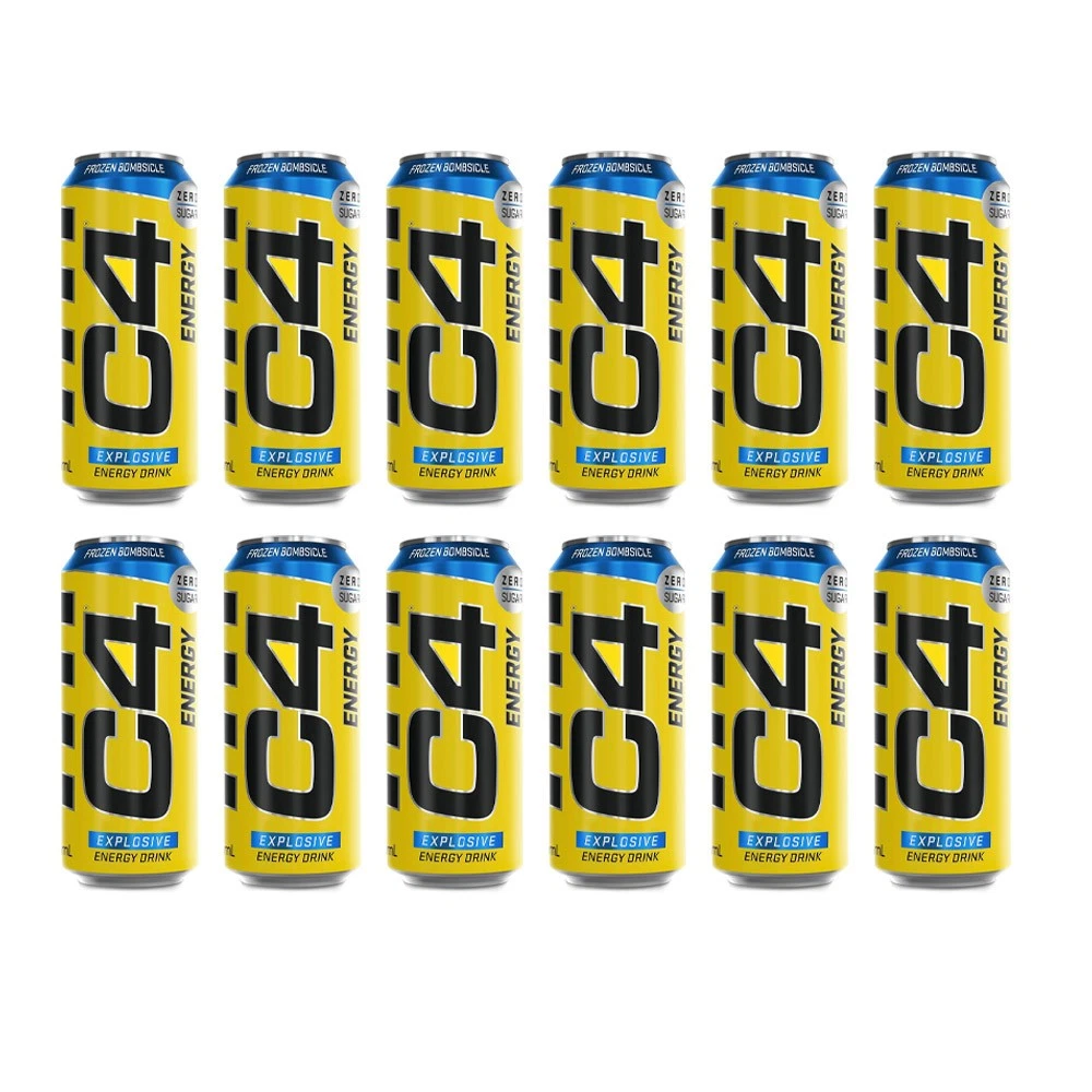 C4 Performance Energy Drink 500ml – Sugar Free Energy Boost with 160mg Caffeine, 1050mg Taurine & 250mg Betaine | Explosive Energy, Great Taste, Zero Sugar