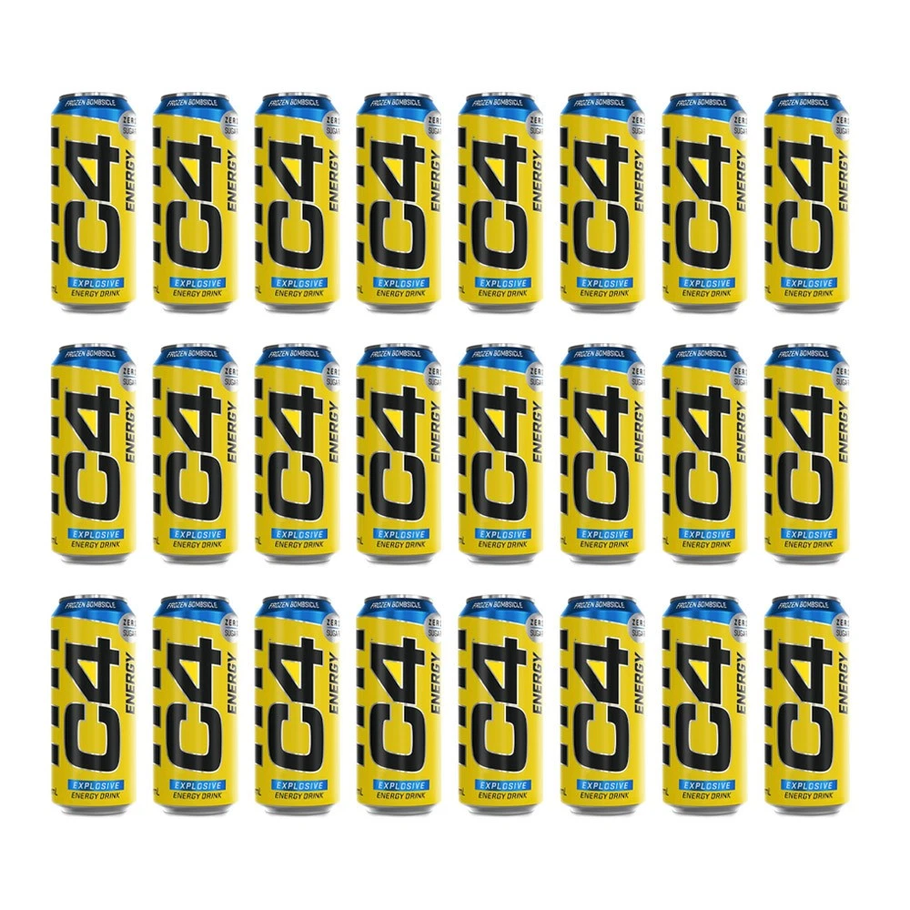 C4 Performance Energy Drink 500ml – Sugar Free Energy Boost with 160mg Caffeine, 1050mg Taurine & 250mg Betaine | Explosive Energy, Great Taste, Zero Sugar