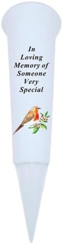 Special Nan Verse Graveside Memorial Grave Spiked Flower Vase