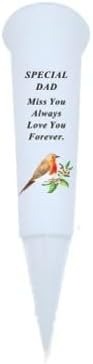 Special Nan Verse Graveside Memorial Grave Spiked Flower Vase