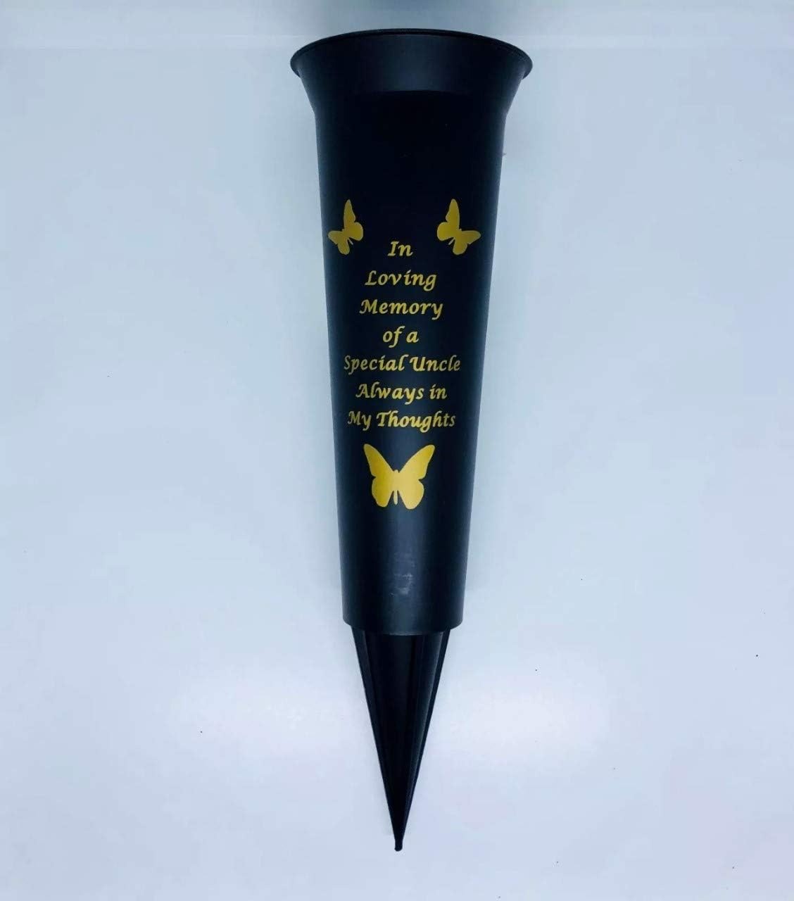 Special Nan Verse Graveside Memorial Grave Spiked Flower Vase