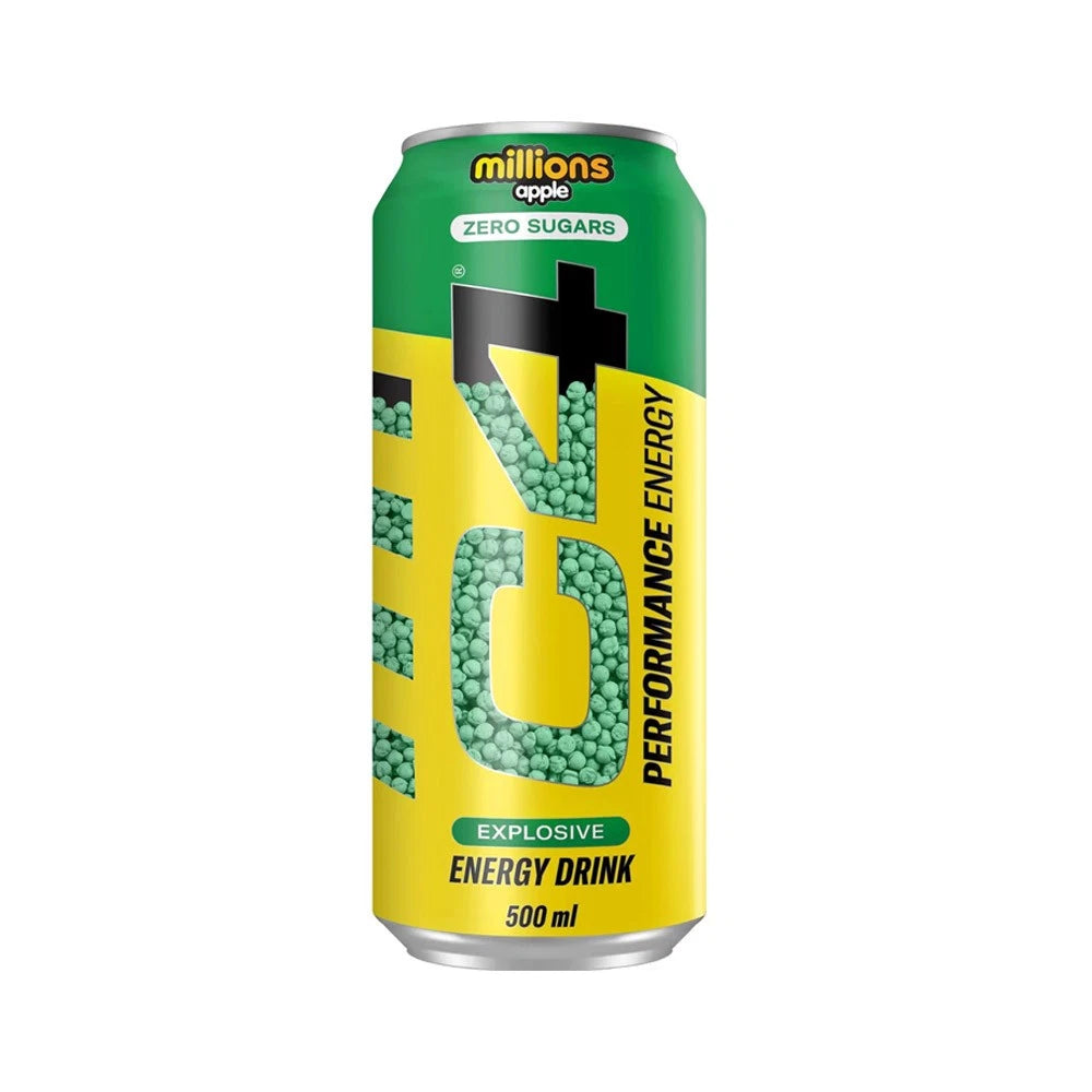 C4 Performance Energy Drink 500ml – Sugar Free Energy Boost with 160mg Caffeine, 1050mg Taurine & 250mg Betaine | Explosive Energy, Great Taste, Zero Sugar