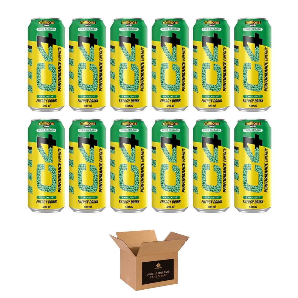 C4 Performance Energy Drink 500ml – Sugar Free Energy Boost with 160mg Caffeine, 1050mg Taurine & 250mg Betaine | Explosive Energy, Great Taste, Zero Sugar
