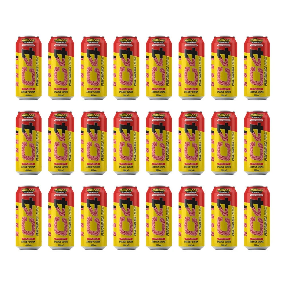 C4 Performance Energy Drink 500ml – Sugar Free Energy Boost with 160mg Caffeine, 1050mg Taurine & 250mg Betaine | Explosive Energy, Great Taste, Zero Sugar
