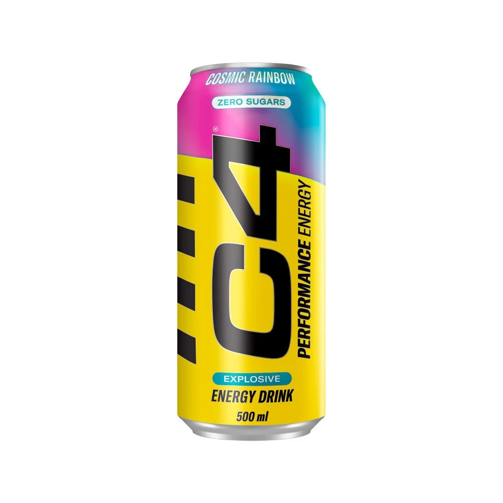 C4 Performance Energy Drink 500ml – Sugar Free Energy Boost with 160mg Caffeine, 1050mg Taurine & 250mg Betaine | Explosive Energy, Great Taste, Zero Sugar