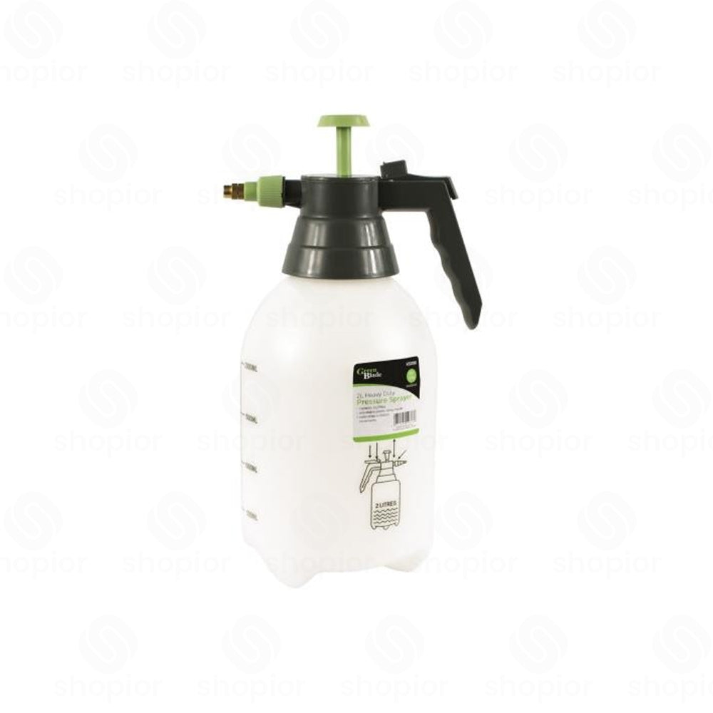 3L Portable Pressure Sprayer with Adjustable Nozzle – Hand Pump Garden Spray Bottle for Plants, Lawn Care & Weed Killer – Heavy-Duty Compact Sprayer