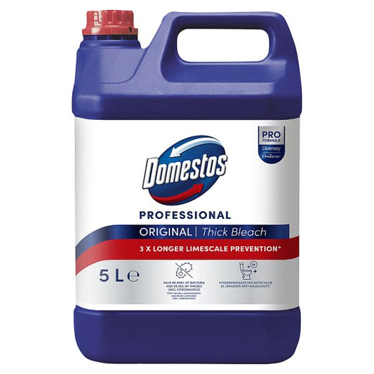 Domestos Extended Germ Kill Bleach, 5 L - Pack of 2
