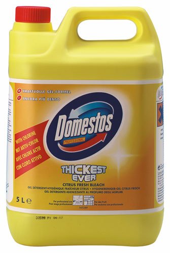 Domestos Citrus Professional Hygienic Cleaner Gel 4 x 5 Litres
