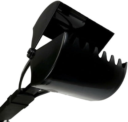 Pooper Scooper for Large, Medium, and Small Dogs – 60cm Long Handle for Pet Waste Pickup on Grass, Dirt, or Gravel – Litter Scoop | Poop Picker for Dogs and Cats | Pet Supplies Cleanup Tool for Indoor
