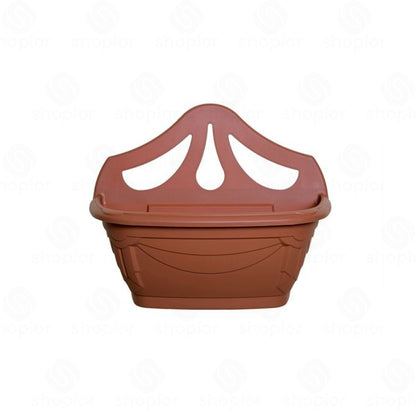 Venetian Wall Planter 42cm, 7L – Decorative Indoor & Outdoor Hanging Wall Mounted Plant Pot