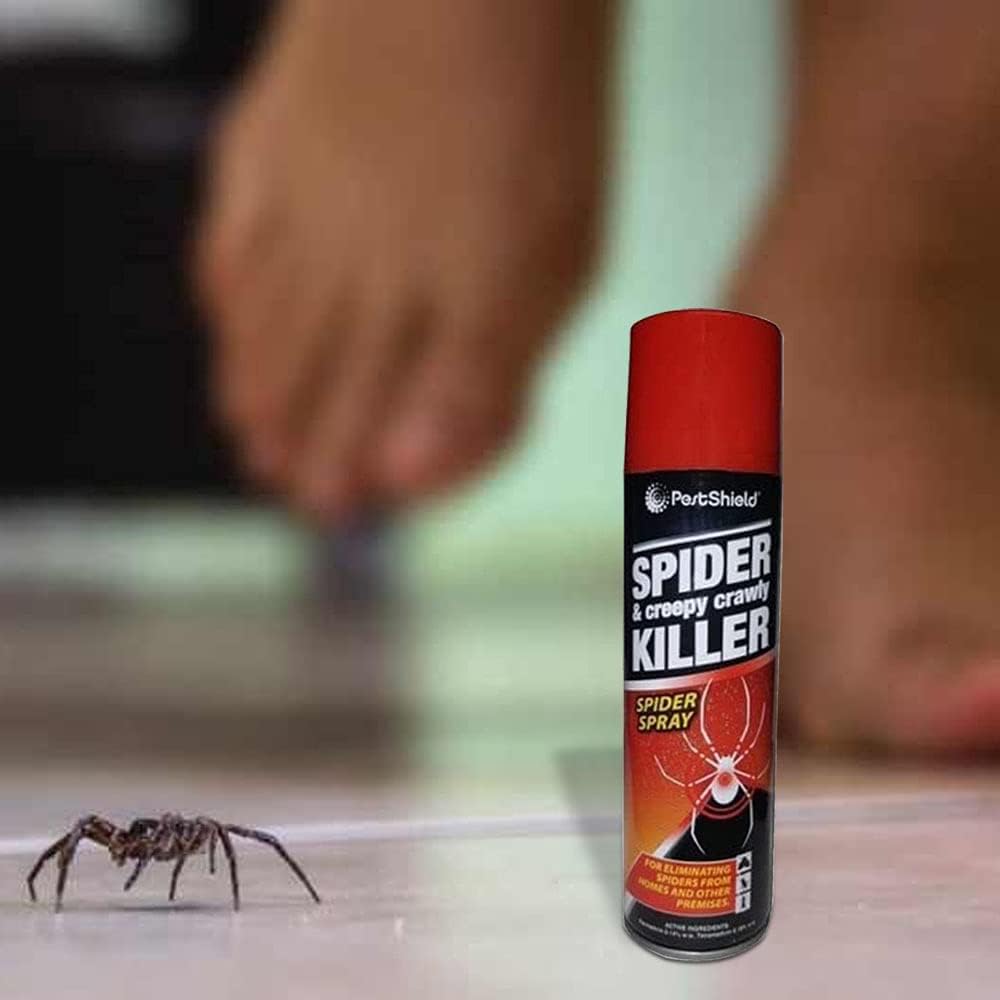 Spider Killer Spray Indoor - Ant, Bug, Flea Treatment for House- Fly Spray Killer/Moth Killer Repel Swats, Mosquitoes, Moths Spray, 200ml (Pack Of 3)