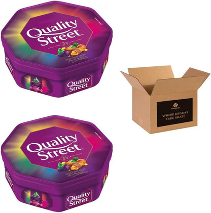 Sweet Treats Assortment Tub – Mixed Retro Sweets Gift Box with Love Hearts, Refreshers, Drumsticks & More – Party Favourites for Kids & Adults | 600g (Pack 1, Sweet Treats)