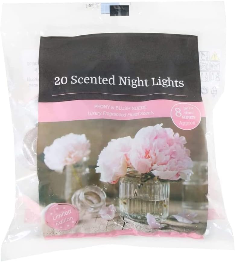 Pride Home & Garden PHG Fresh Scented Tealight Candle 8 Hour Burn Time Long-Lasting Set Fancy Decor Premium Quality (Vanilla and Sandalwood) (PHG-FSTC_8HRS)