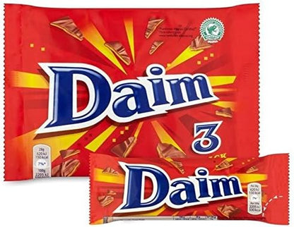 Daim Chocolate Bars 28g (Pack of 12)