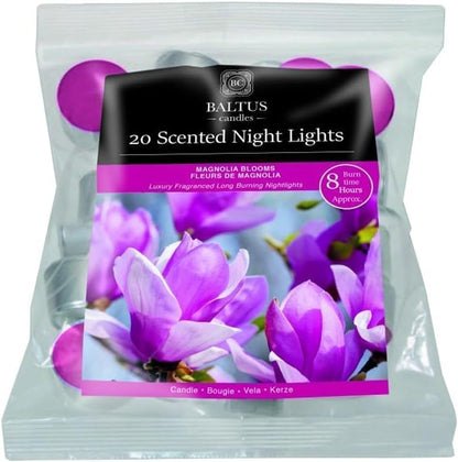 Fresh Scented Unscented Fancy Tealight Candles - Refreshing and Soothing Fragrances | 8 Hour Long Lasting Burn Time | Premium Quality Home Decoration Tealights (Soft Cashmere Cotton TLights)