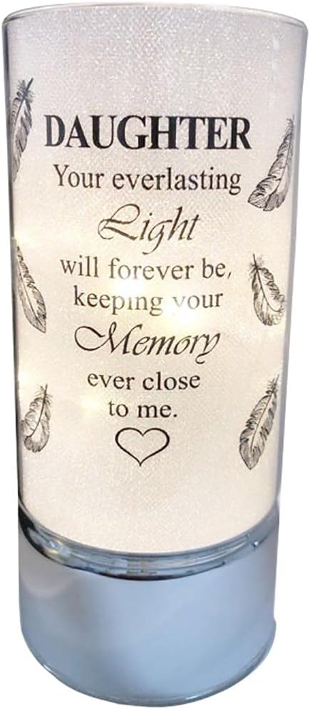 David Fischhoff Family Members Light Up Memorial Light Tube Sparkly Shimmering Indoor Decoration Daughter