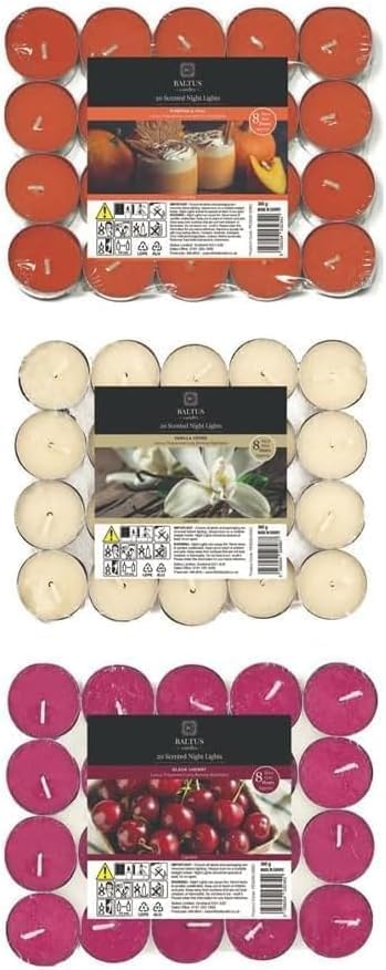 Fresh Scented Unscented Fancy Tealight Candles - Refreshing and Soothing Fragrances | 8 Hour Long Lasting Burn Time | Premium Quality Home Decoration Tealights (3-Assorted-Packs)