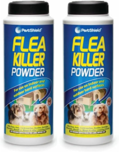 Flea Killer Powder 200g – Fast-Acting Flea Treatment for Home – Indoor Outdoor Insect Repellent – Ant, Crawling Insect & Flea Control Powder | Ants Prevention – Premium Anti-Flea Solution (4)
