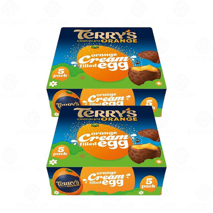 Terry’s Chocolate Orange Cream Filled Easter Eggs Multipack – Milk Chocolate